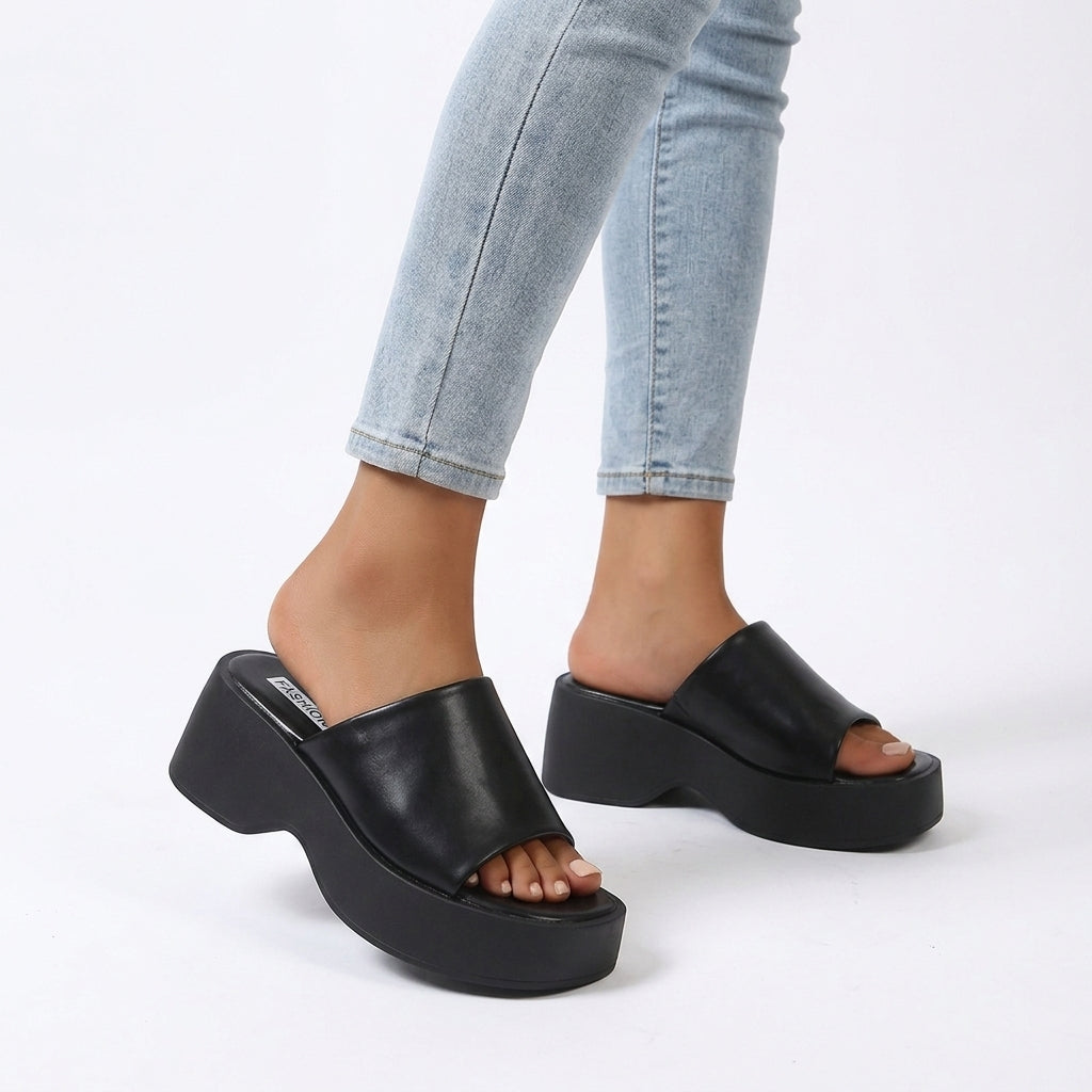 All-Day Minimalist Platform Wedges
