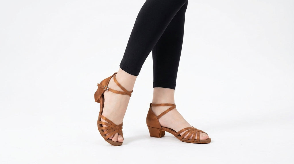 Refined Ulrika Multi-Strap Low-Heel Sandals