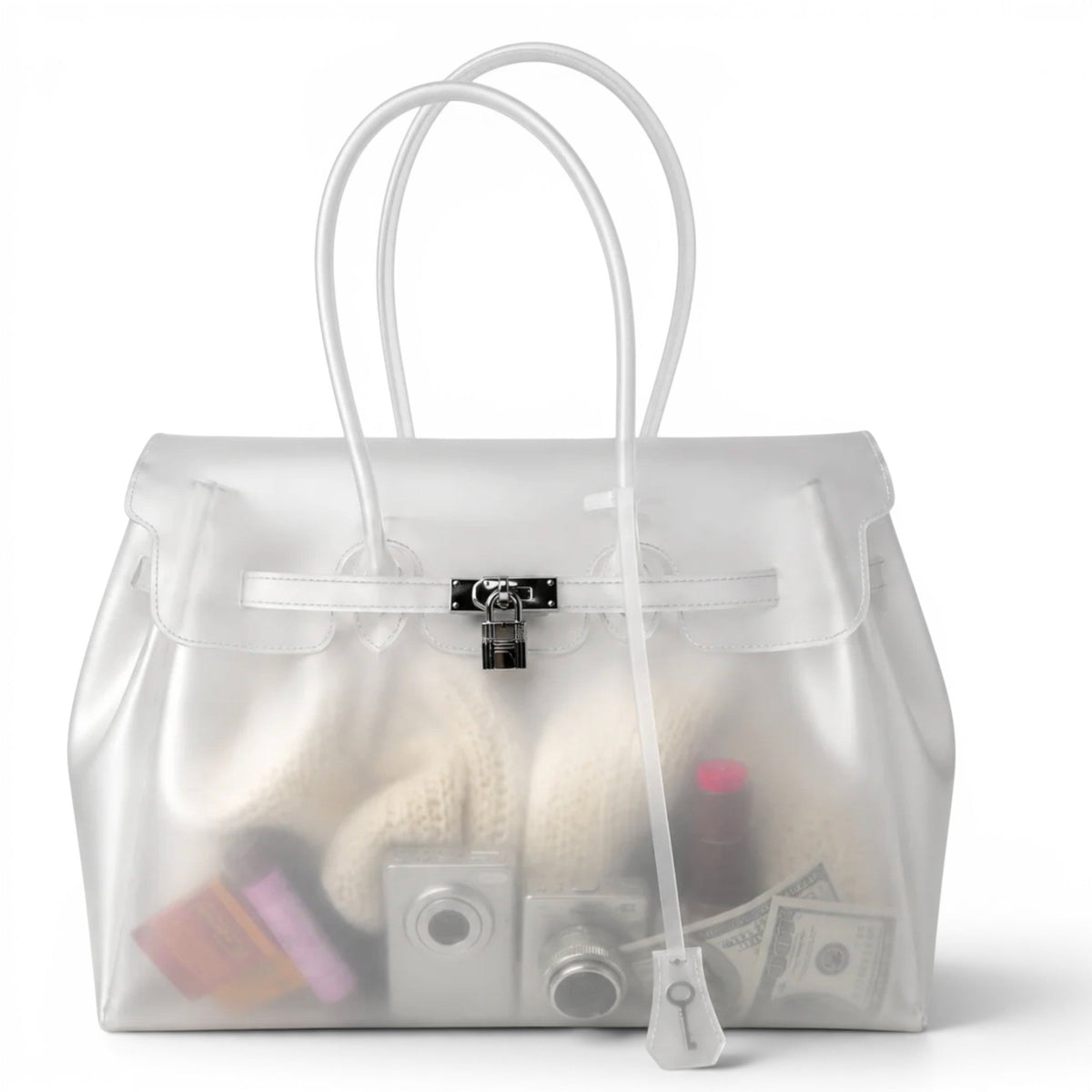 Bold Transparent Shoulder Bag