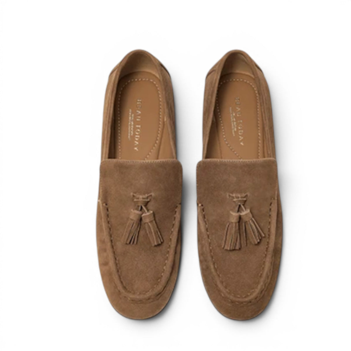 Classic Italian-Style Suede Loafers