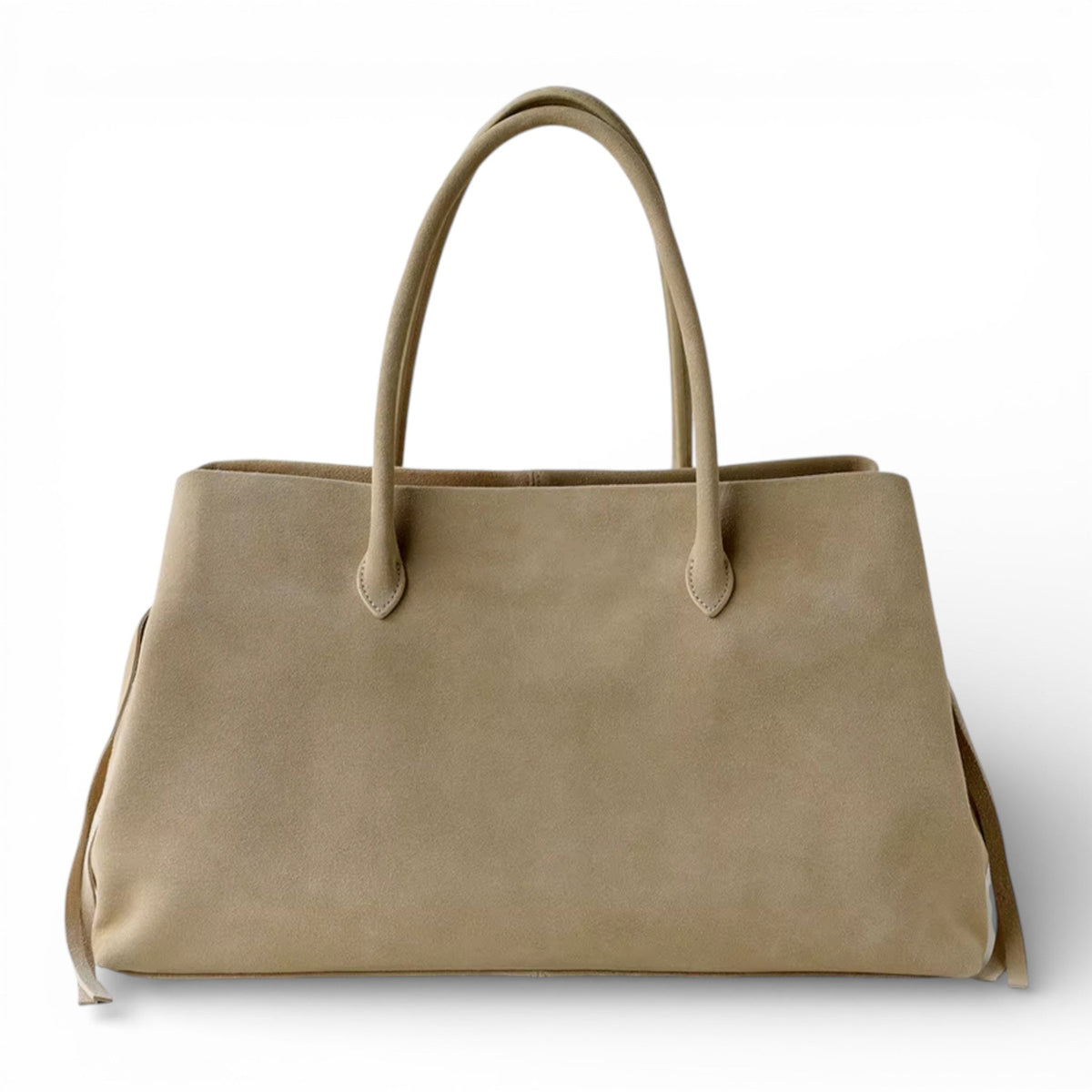 Signature Ysabeau Oversized Cowhide Shoulder Bag