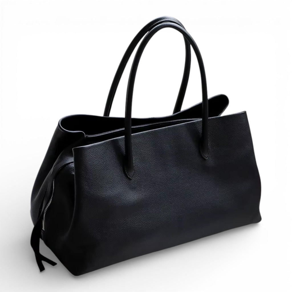 Signature Ysabeau Oversized Cowhide Shoulder Bag