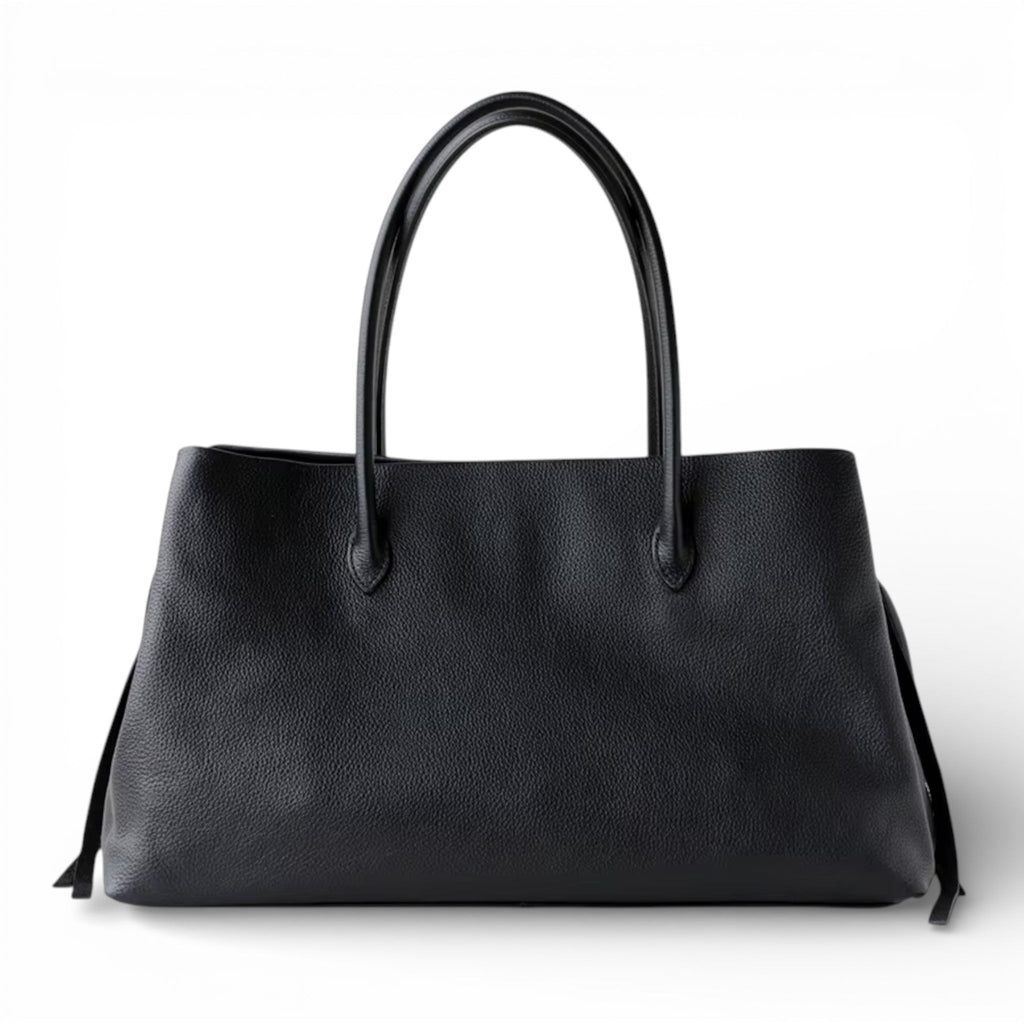 Signature Ysabeau Oversized Cowhide Shoulder Bag