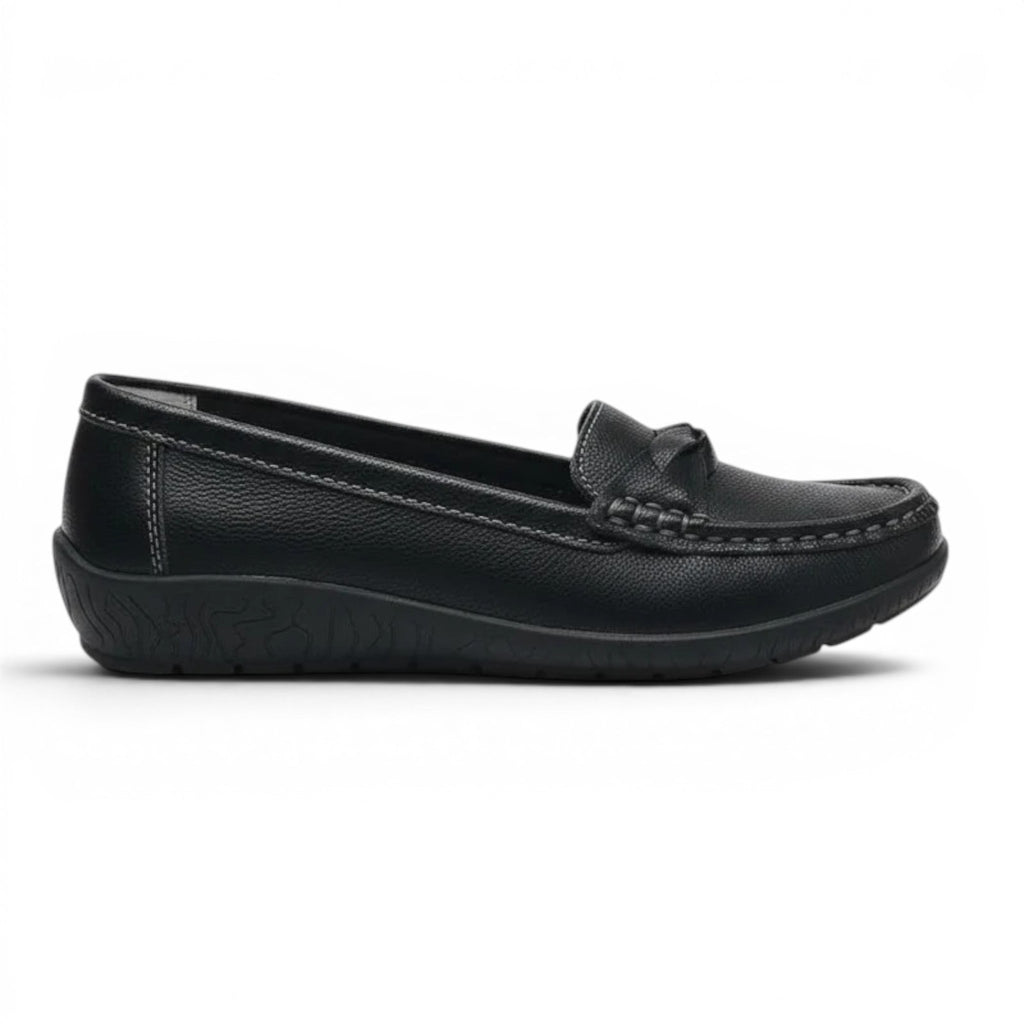 Understated Soft Leather Loafers