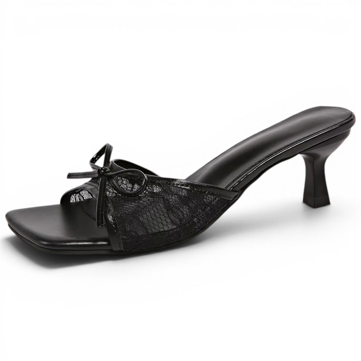 Signature Calantha Floral Lace Heeled Sandals