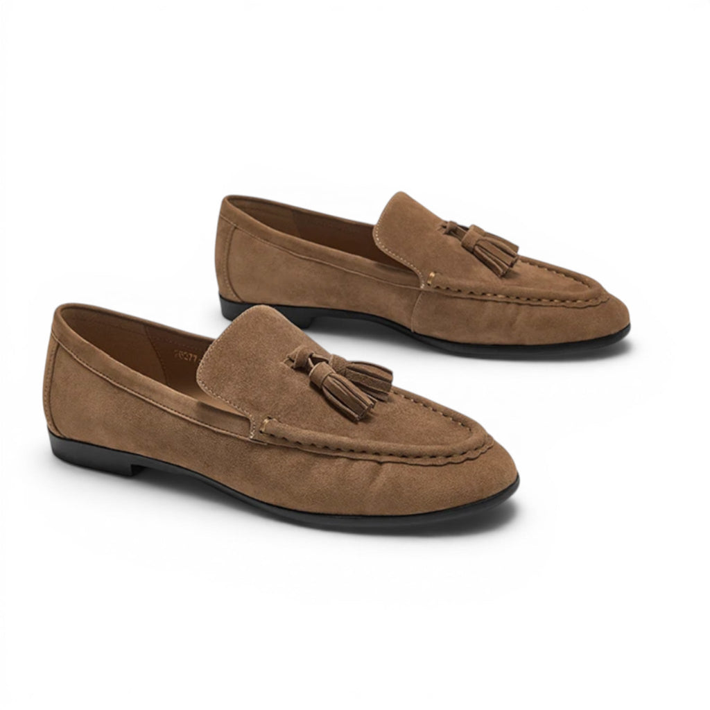 Classic Italian-Style Suede Loafers