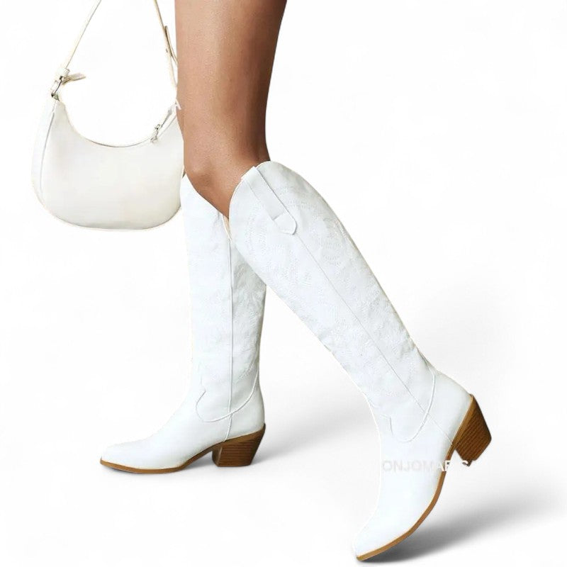 Refined Chic Tall Western Boots