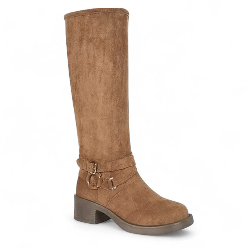 Heritage-Inspired Suede Ankle Boots