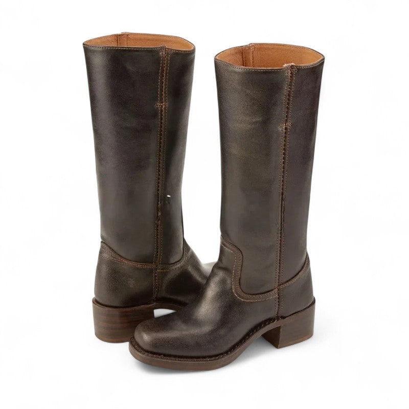 All-Day Heeled Rubber Rain Boots