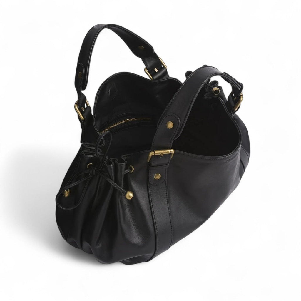The Everyday Wide Leather Shoulder Bag