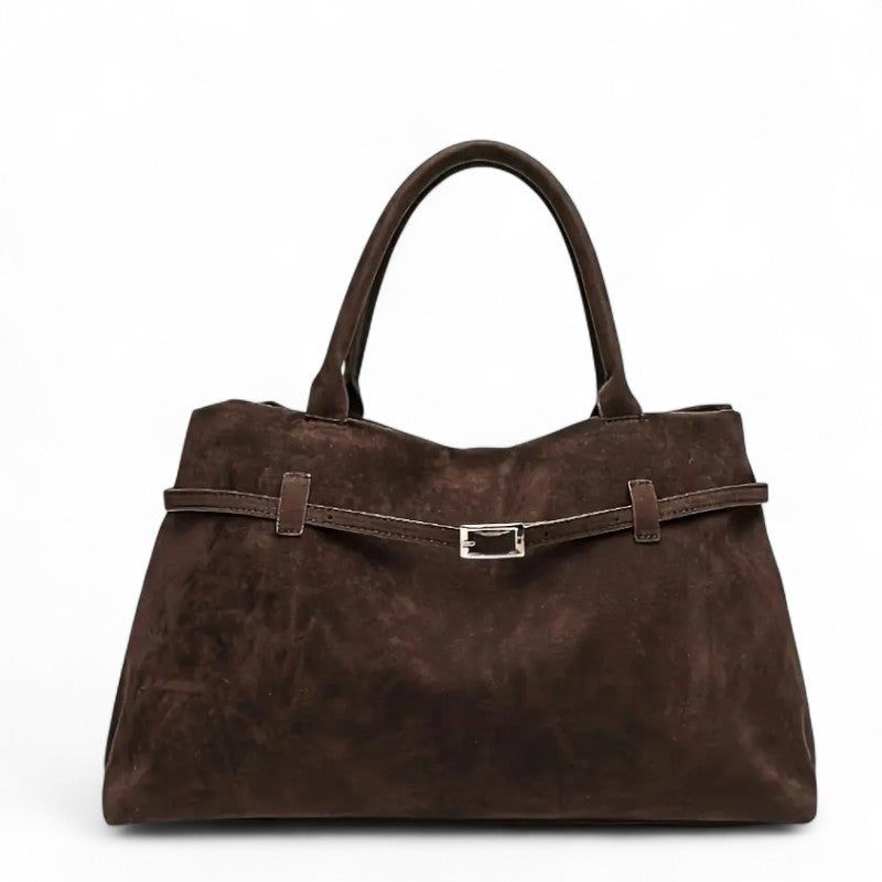 Refined Vera Suede Shoulder Bag