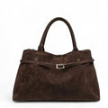 Refined Vera Suede Shoulder Bag