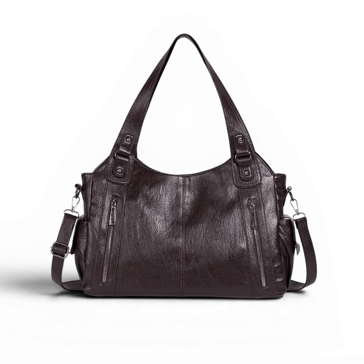 The Everyday Zip-Top Shoulder Bag