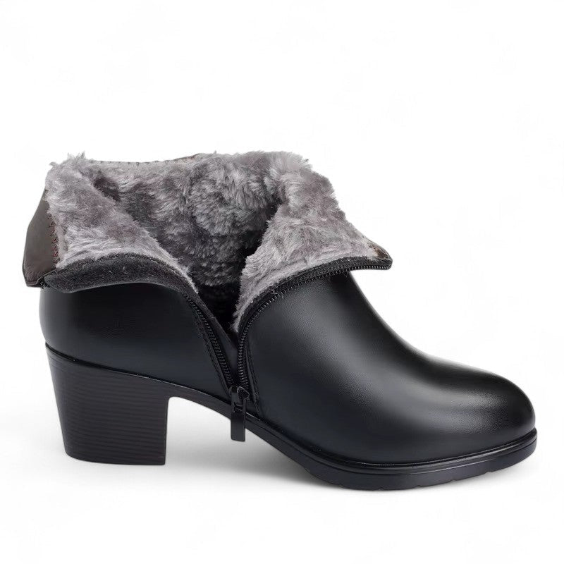 Effortless Bianca Fleece-Lined Ankle Boots