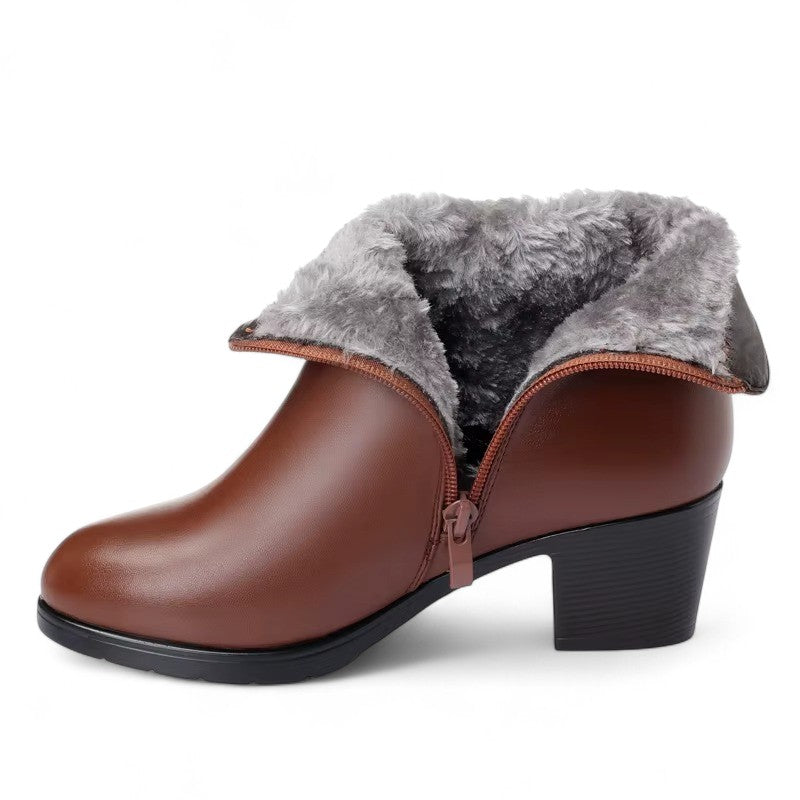 Effortless Bianca Fleece-Lined Ankle Boots