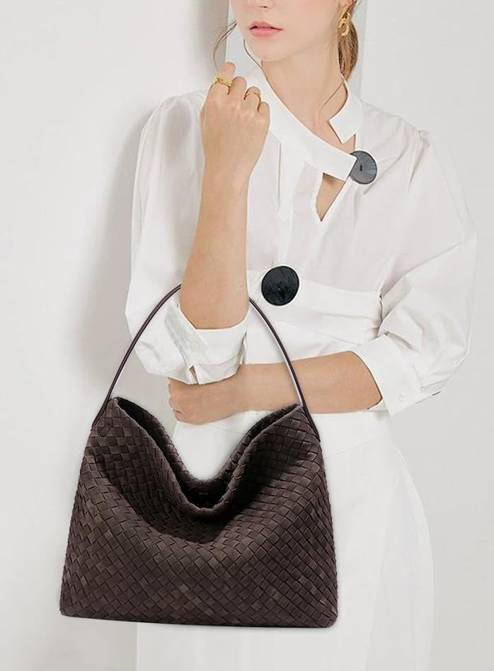 Trendy Woven Tote Bag