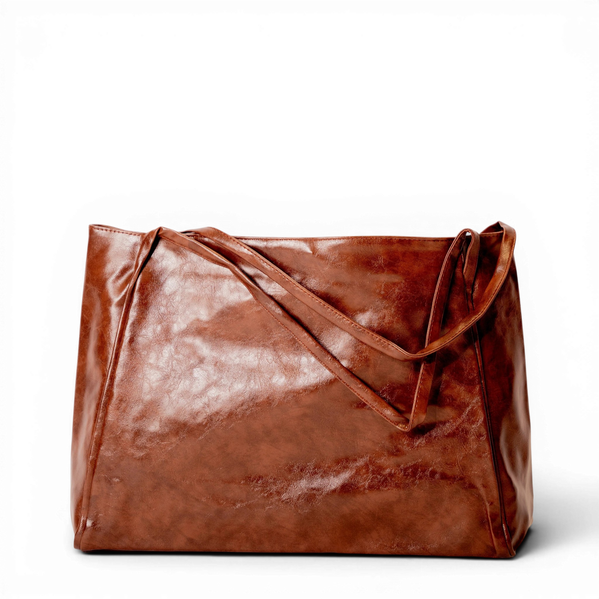 The Everyday Leather Crossbody in Brown