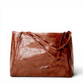The Everyday Leather Crossbody in Brown