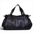 The Everyday Wide Leather Shoulder Bag