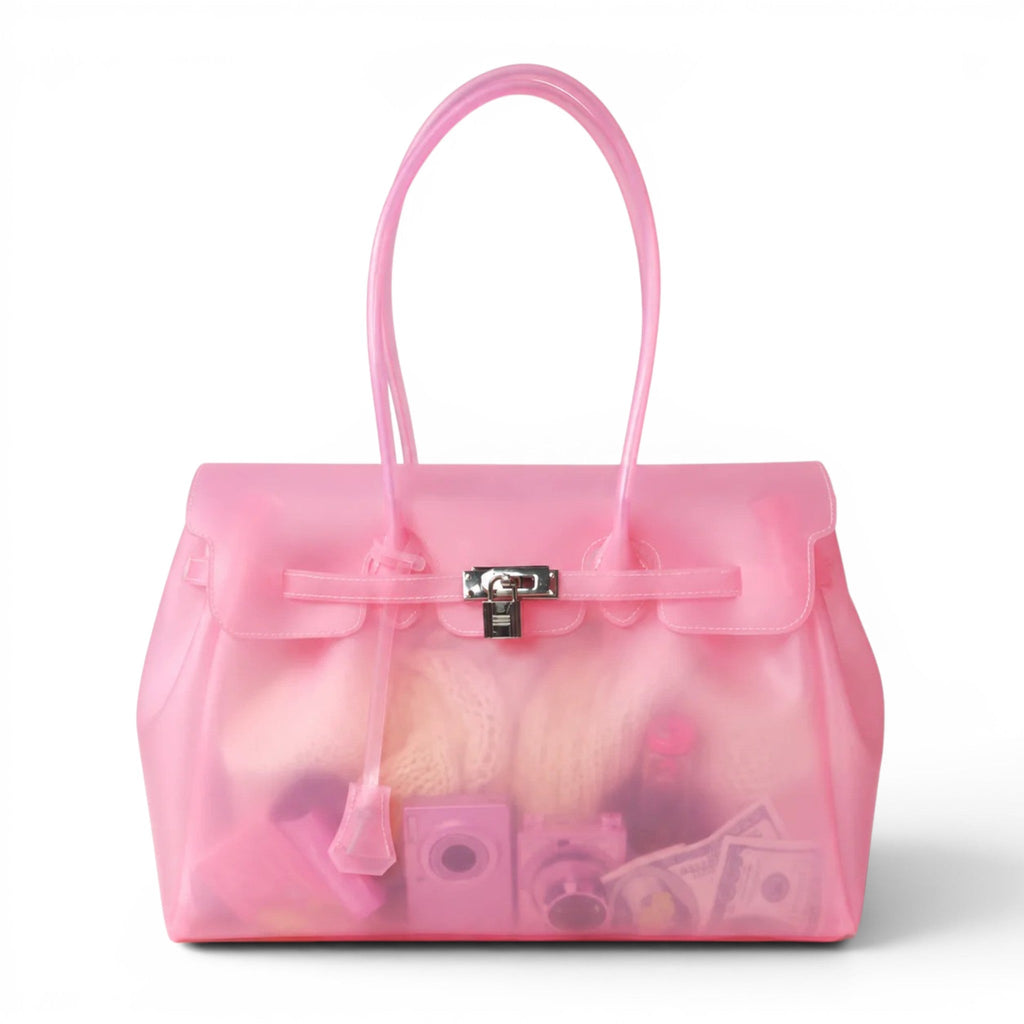 Bold Transparent Shoulder Bag