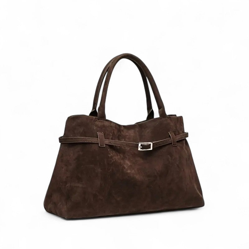 Refined Vera Suede Shoulder Bag