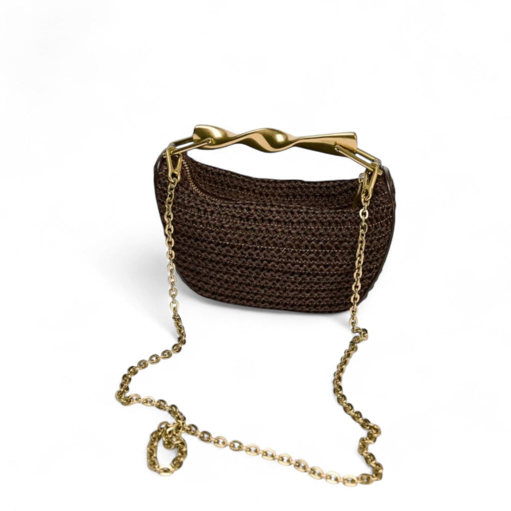Timeless Woven-Style Shoulder Bag