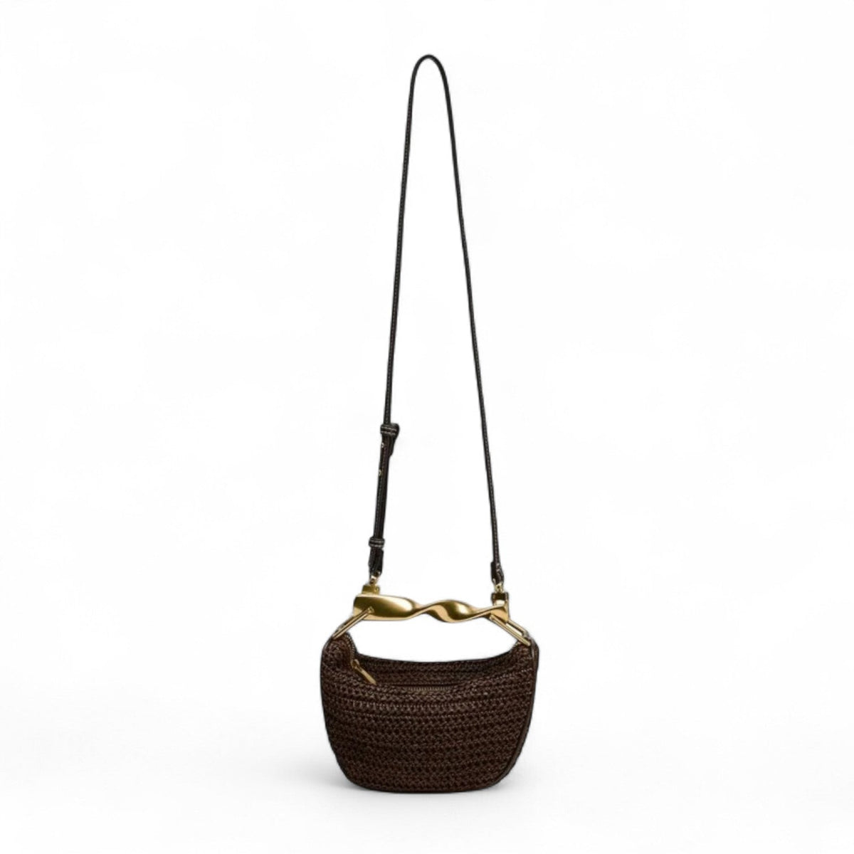 Timeless Woven-Style Shoulder Bag