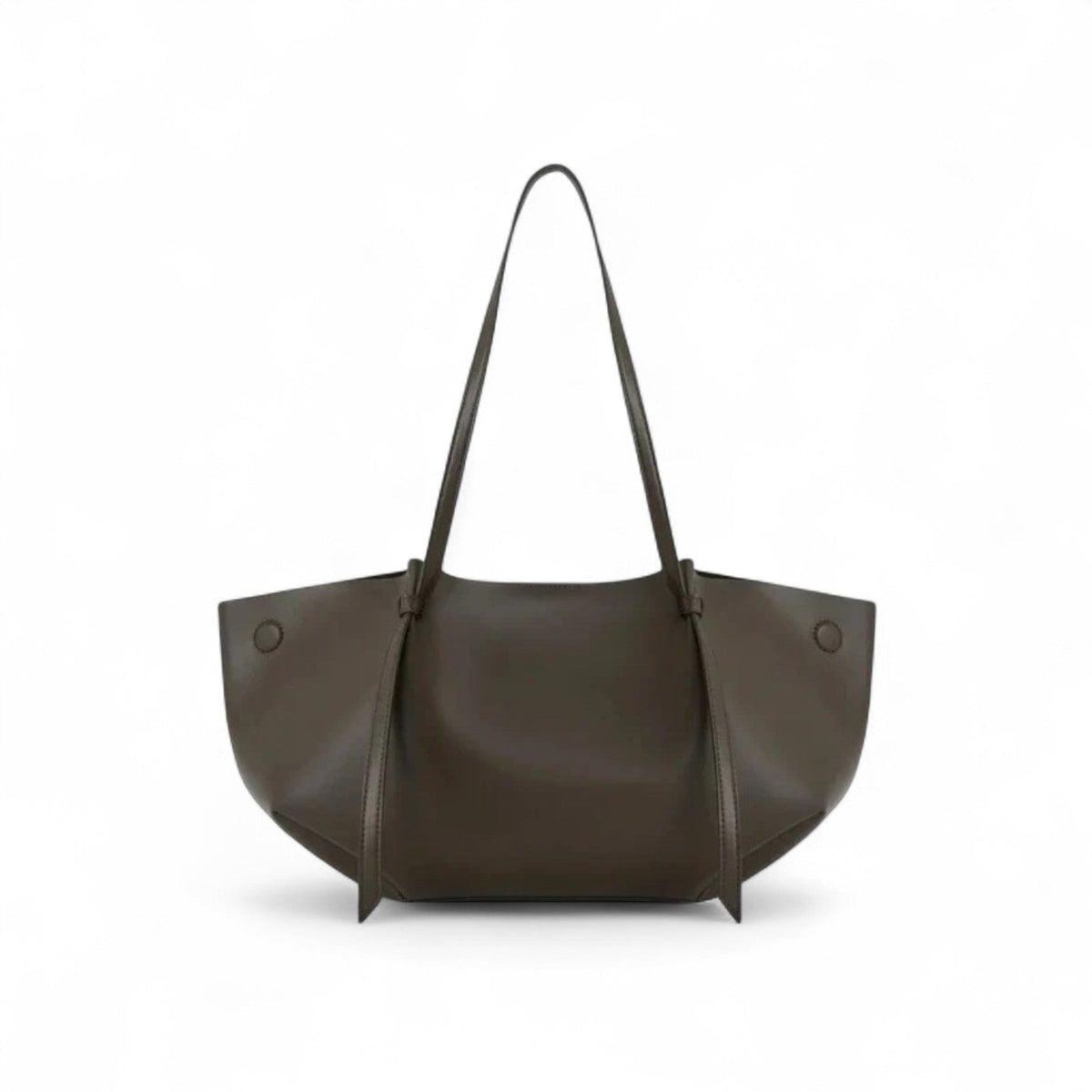 Effortless Smooth Leather Shoulder Bag