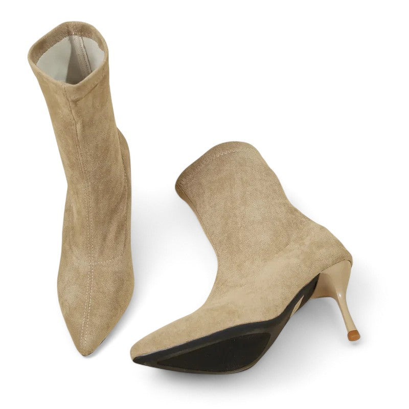 Sleek Stiletto Heel Booties