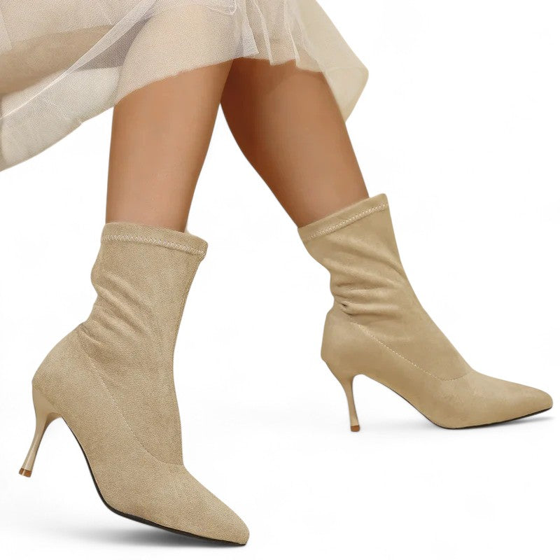 Sleek Stiletto Heel Booties