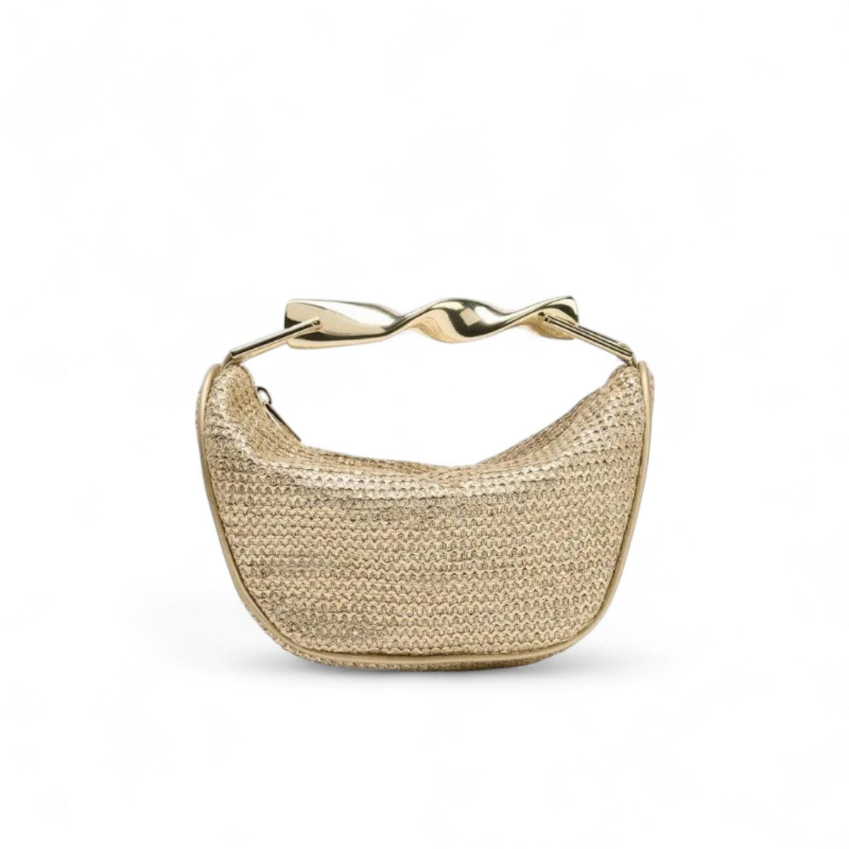 Timeless Woven-Style Shoulder Bag