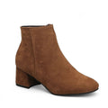 All-Day Naomi Wide-Fit Suede Booties