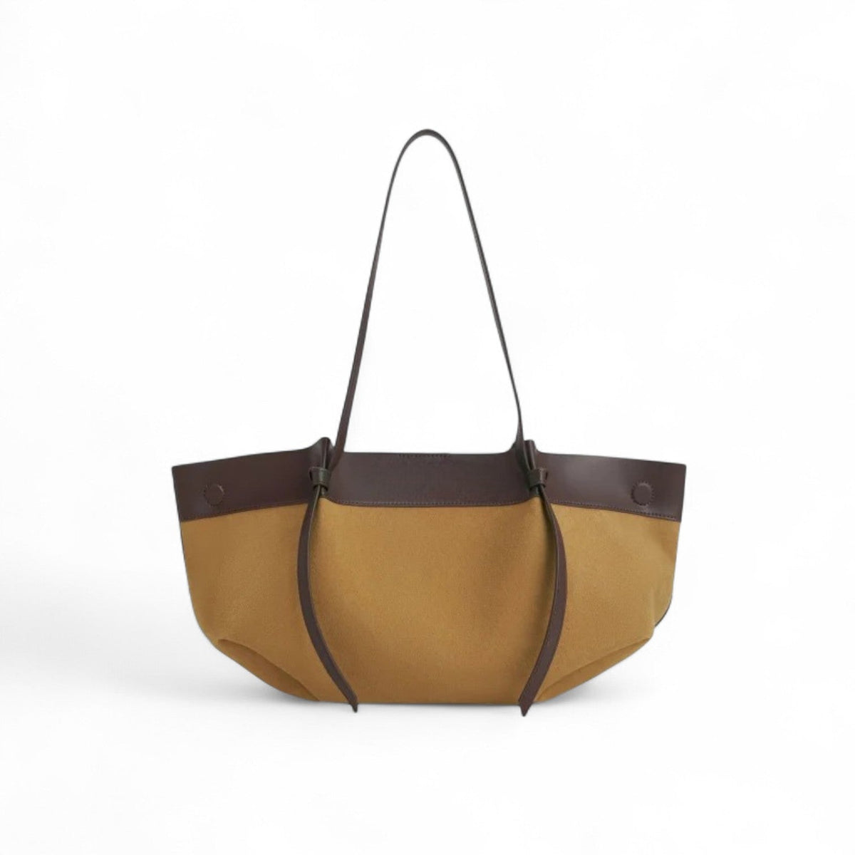 Effortless Smooth Leather Shoulder Bag