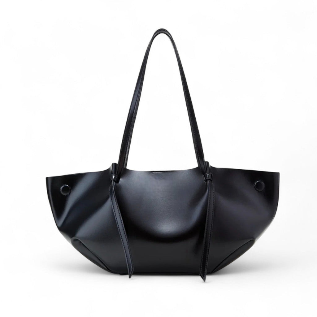 Effortless Smooth Leather Shoulder Bag