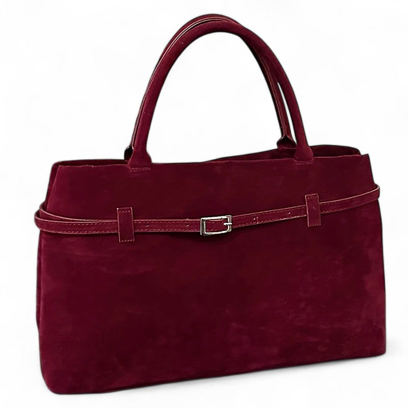 Refined Vera Suede Shoulder Bag