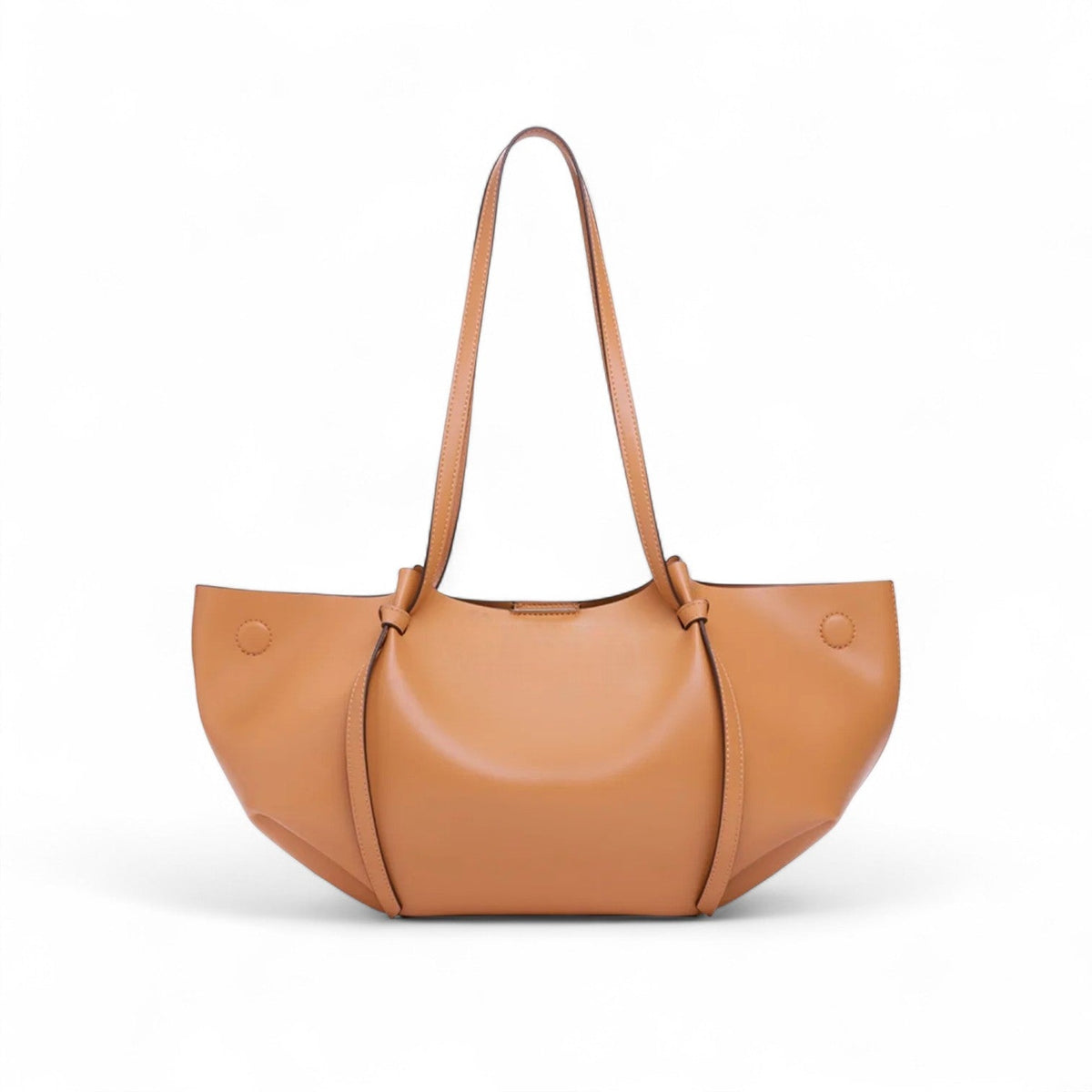 Effortless Smooth Leather Shoulder Bag