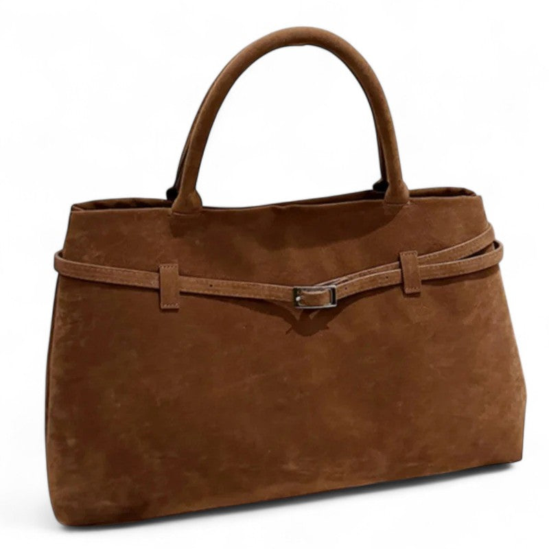 Refined Vera Suede Shoulder Bag