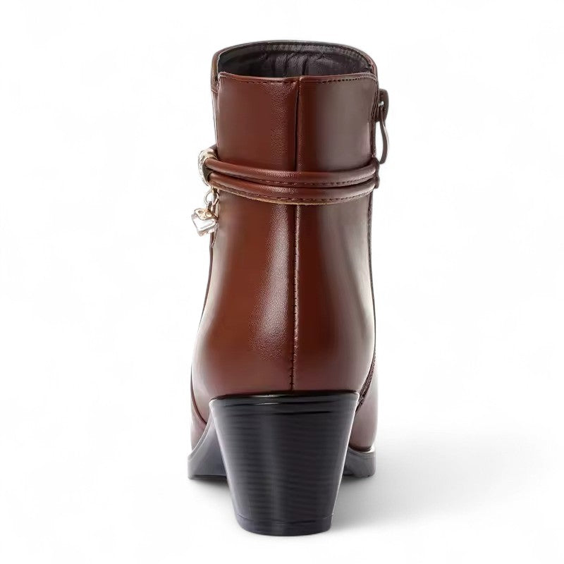 Effortless Bianca Fleece-Lined Ankle Boots