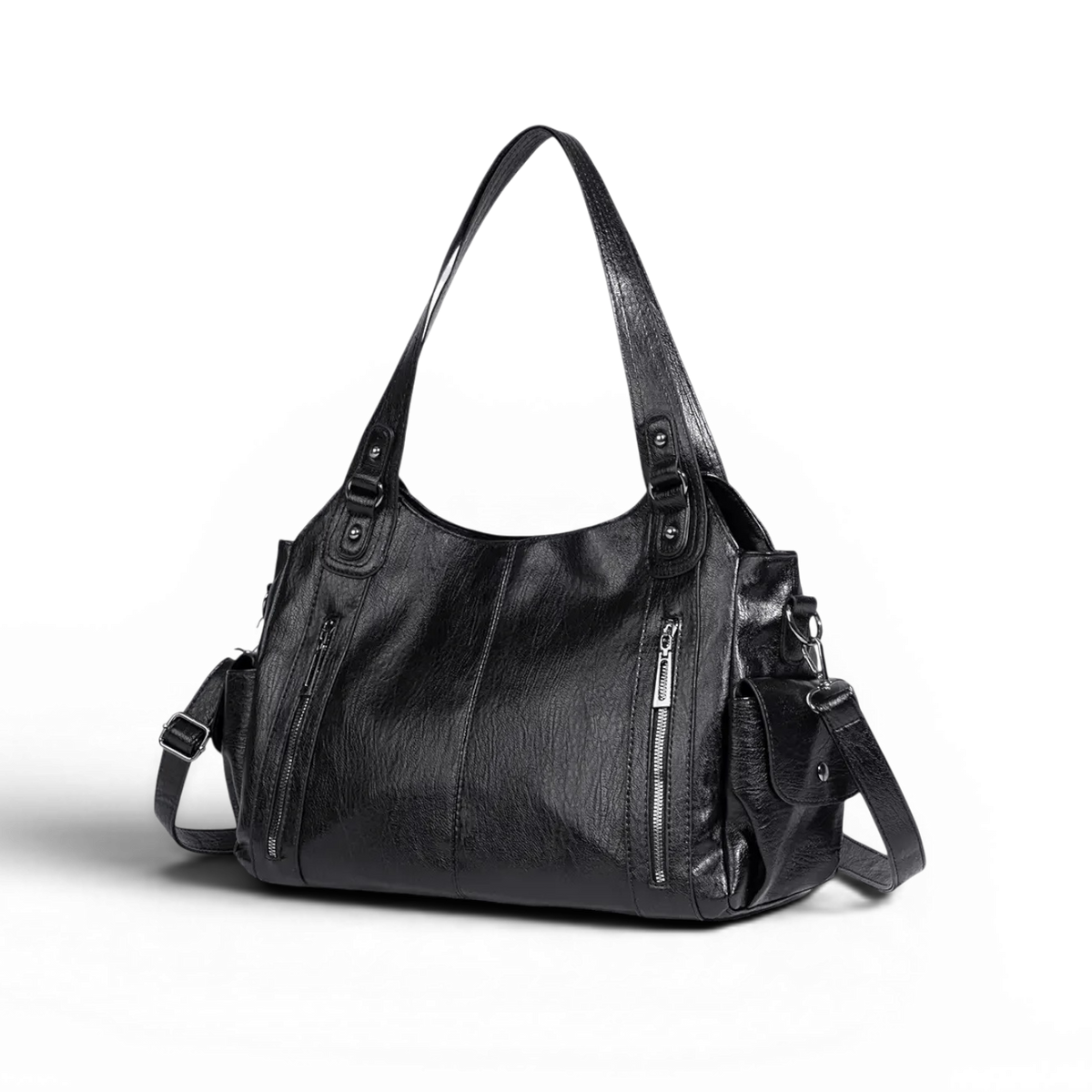 The Everyday Zip-Top Shoulder Bag