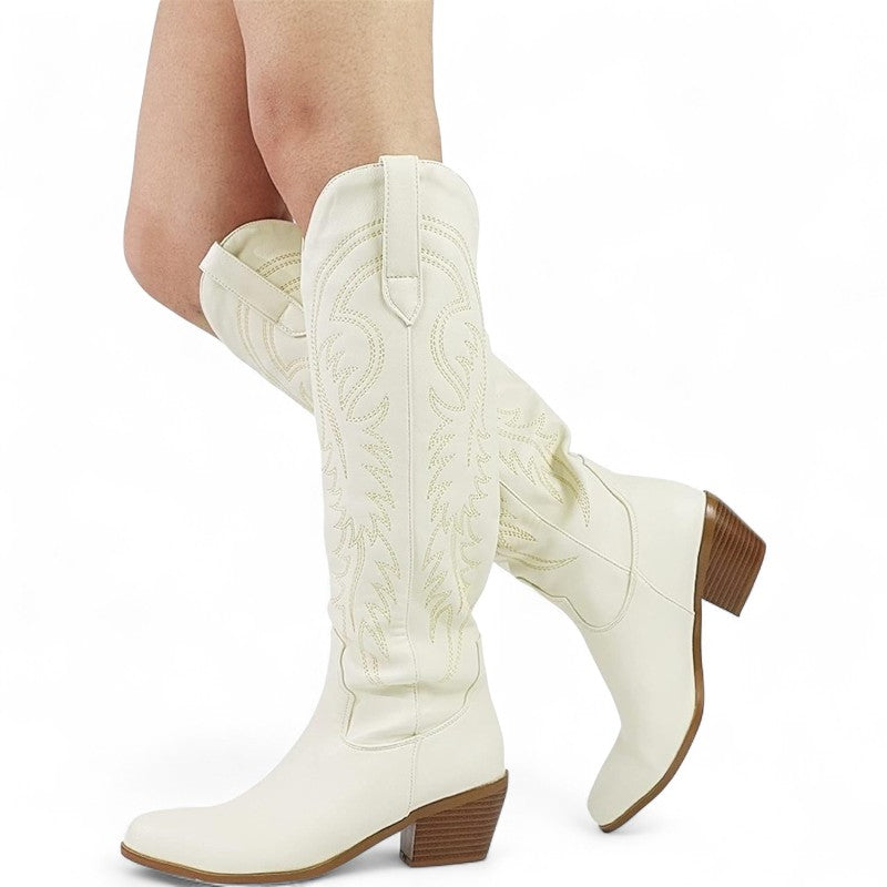 Refined Chic Tall Western Boots