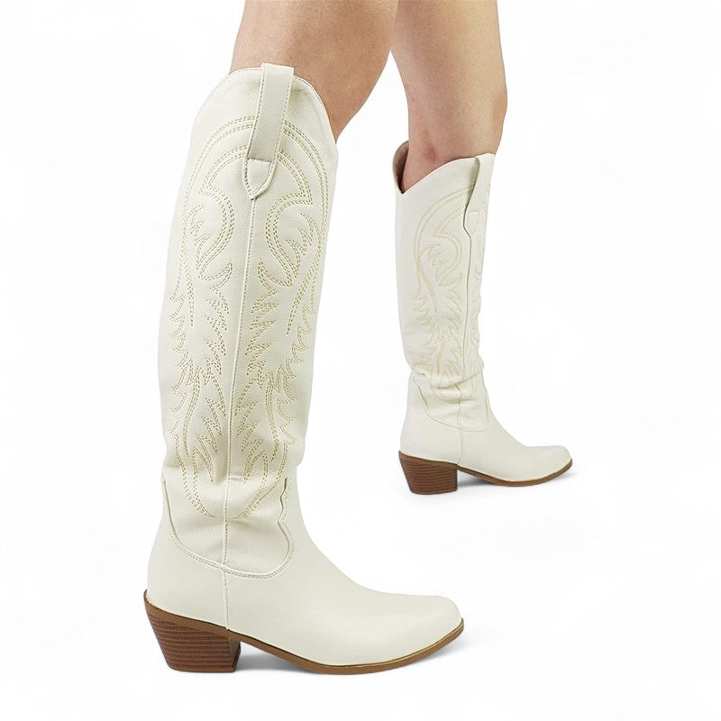 Refined Chic Tall Western Boots