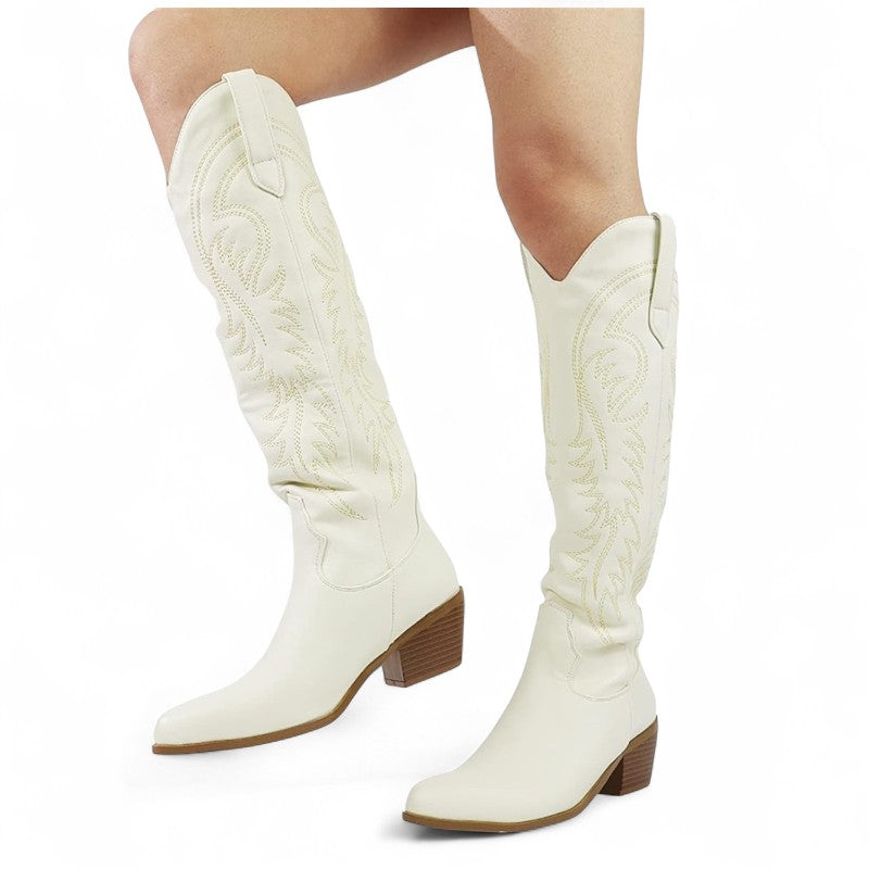 Refined Chic Tall Western Boots