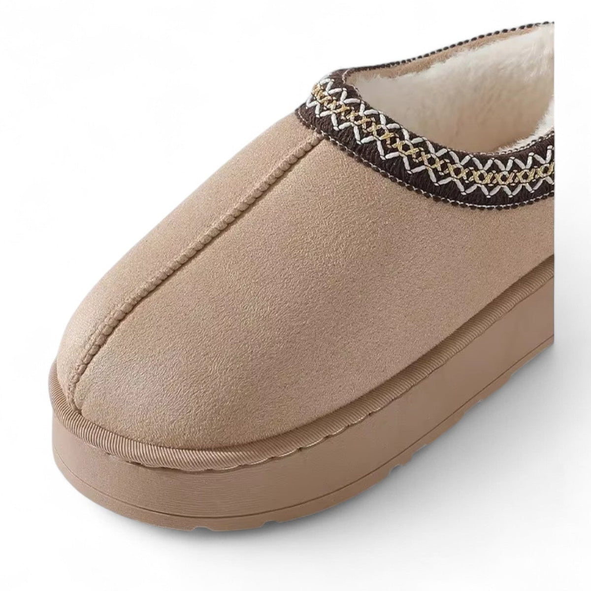 All-Day Valeska Shearling-Lined Suede Slipper Boots