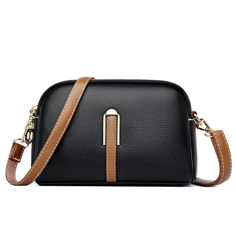 Contemporary Genuine Leather Shoulder Bag