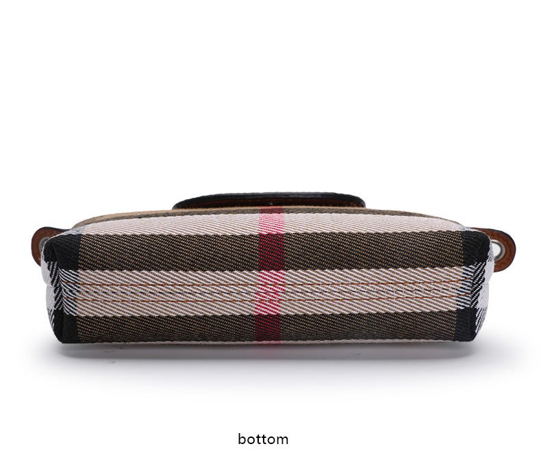 Statement Genuine Leather Crossbody Bag