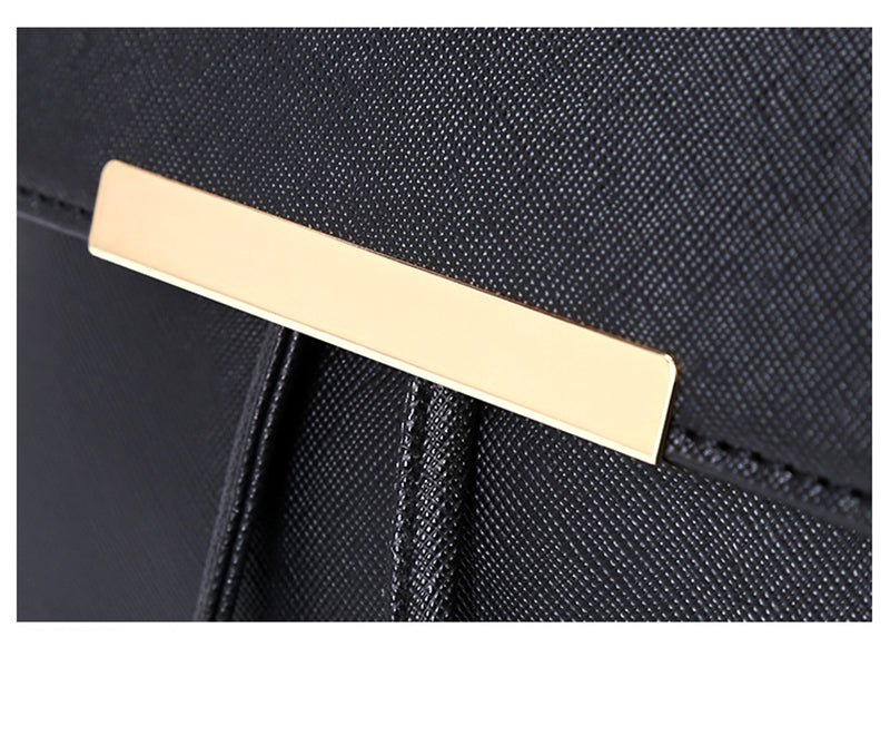 PU Leather Backpack with Everyday Detail