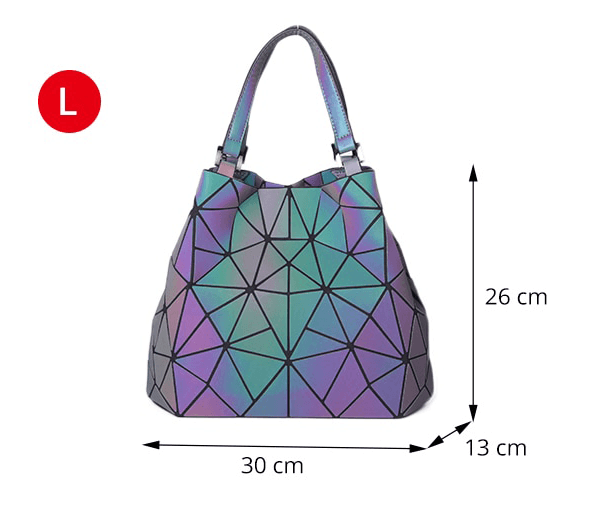 Geometric Hobo Bag