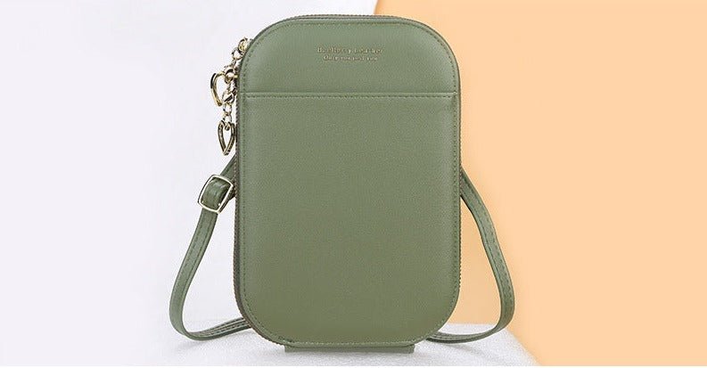 Quilted PU Leather Purse