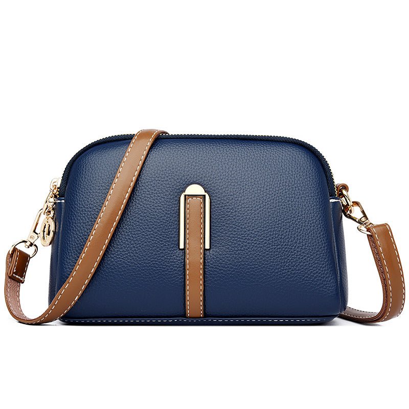 Contemporary Genuine Leather Shoulder Bag
