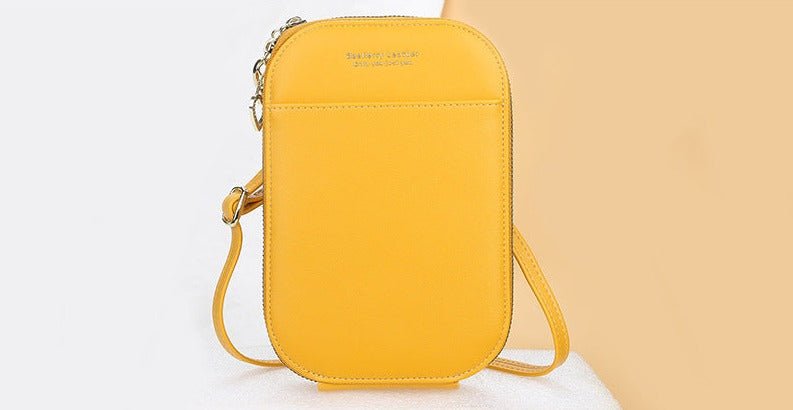 Quilted PU Leather Purse